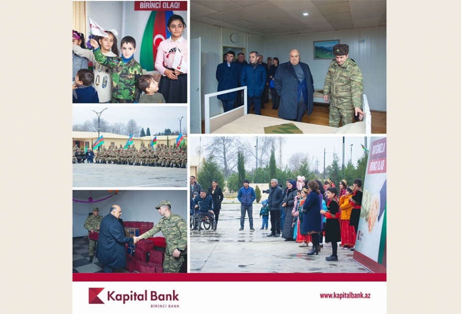 ®  "Kapital Bank"ın rəhbərliyi əsgərlər və şəhid ailələri ilə görüşüb