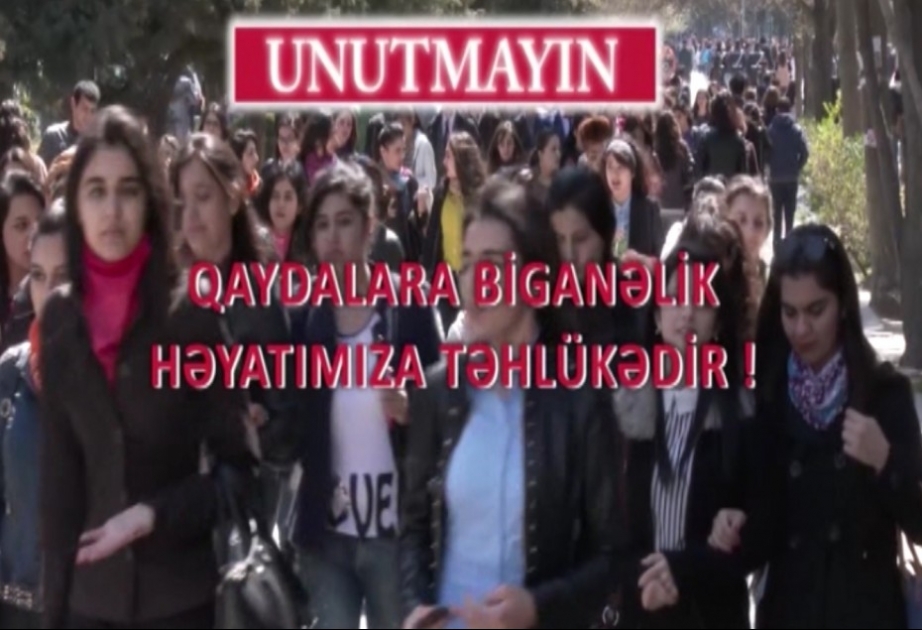 Fövqəladə Hallar Nazirliyi Yeni il bayramı ilə əlaqədar əhaliyə müraciət edib VİDEO