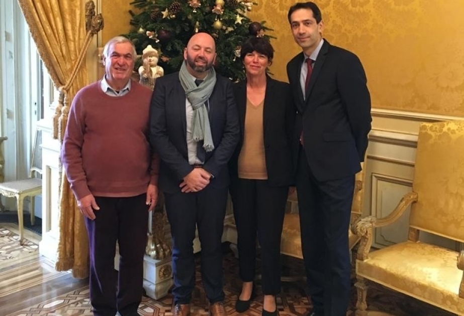 L’ambassadeur d’Azerbaïdjan en France est en visite de travail à Évian-les-Bains