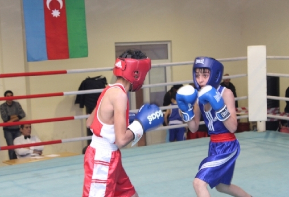 Yeniyetmələr arasında boks turnirinin yarımfinalına yekun vurulub