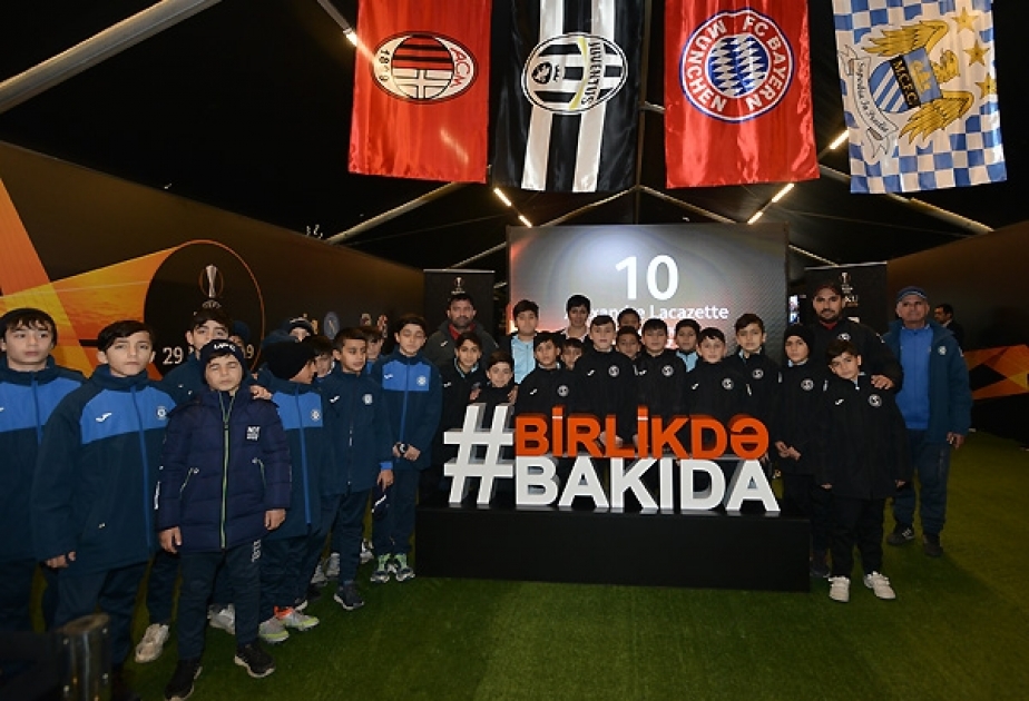 U-12 Liqasının iştirakçıları Bakıda UEFA Avropa Liqasına həsr olunmuş muzeylə tanış olublar