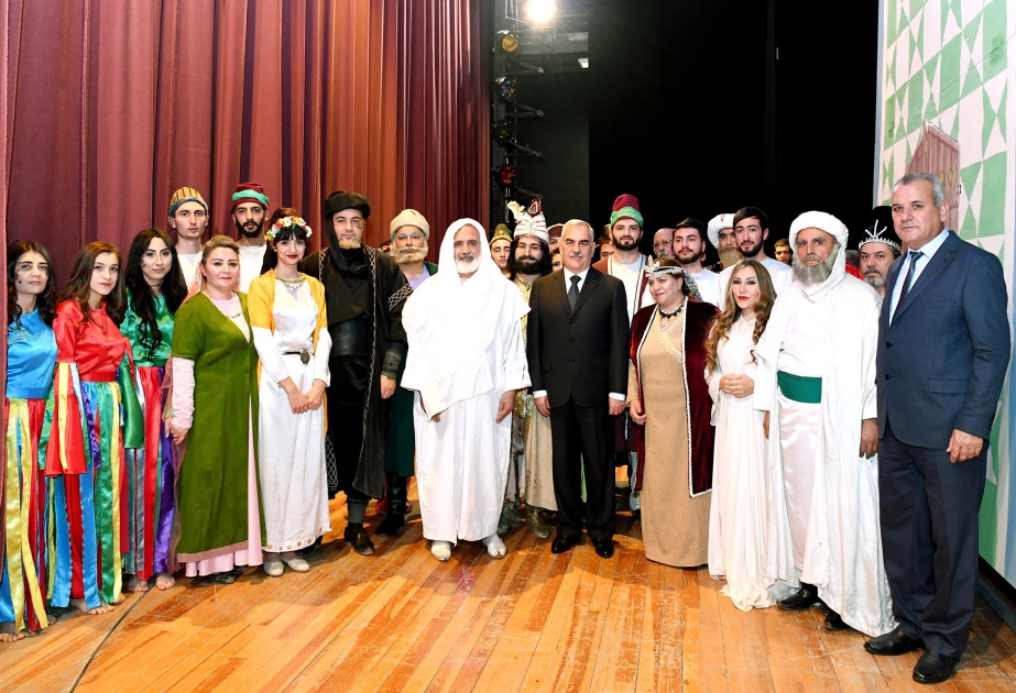 Naxçıvan teatrında Hüseyn Cavidin “Xəyyam” dramı tamaşaya qoyulub
