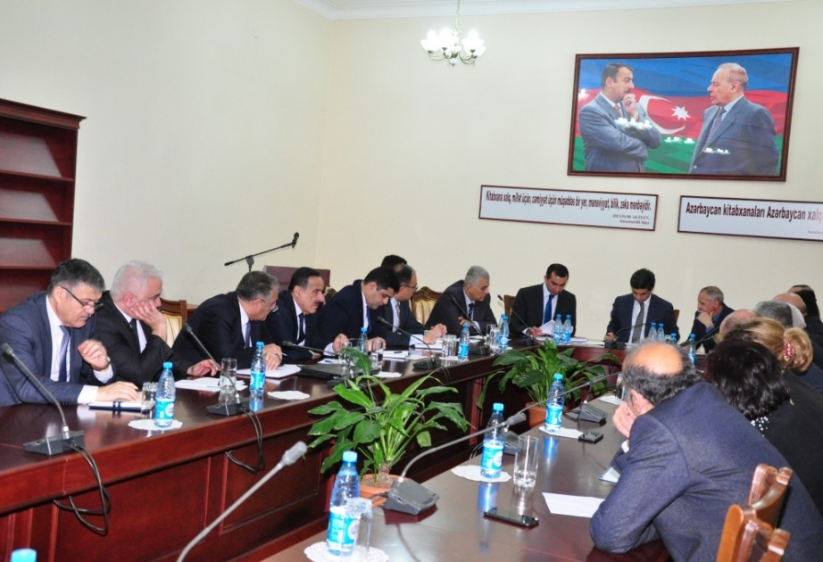 Regional mədəniyyət idarələrinin fəaliyyətinə həsr olunmuş müşavirə keçirilib