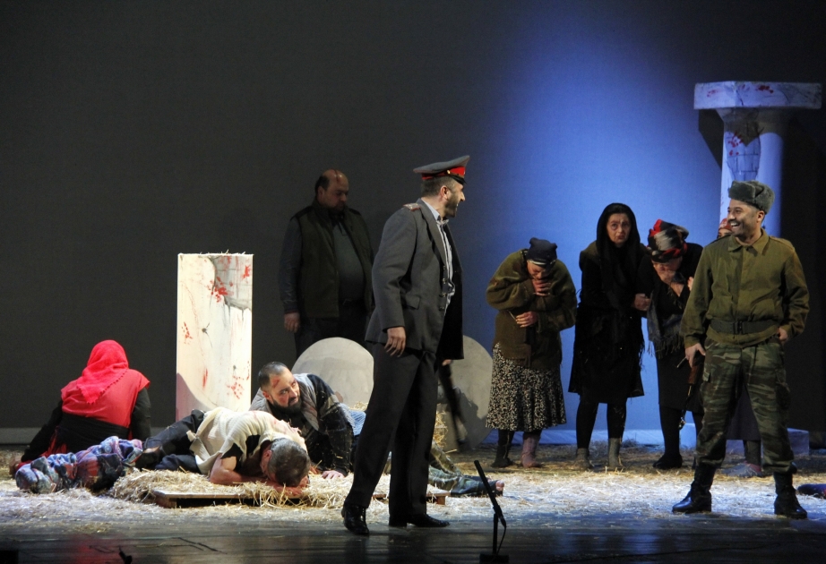 İrəvan teatrından “Xocalıya ədalət!” kampaniyasına töhfə VİDEO