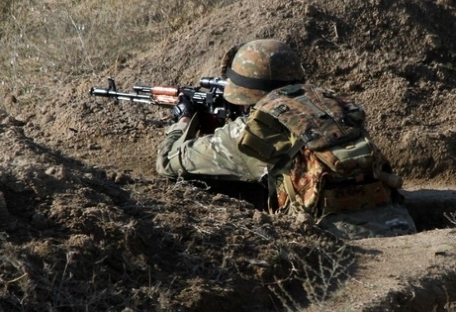 Подразделения вооруженных сил Армении, используя крупнокалиберные пулеметы, 27 раз нарушили режим прекращения огня