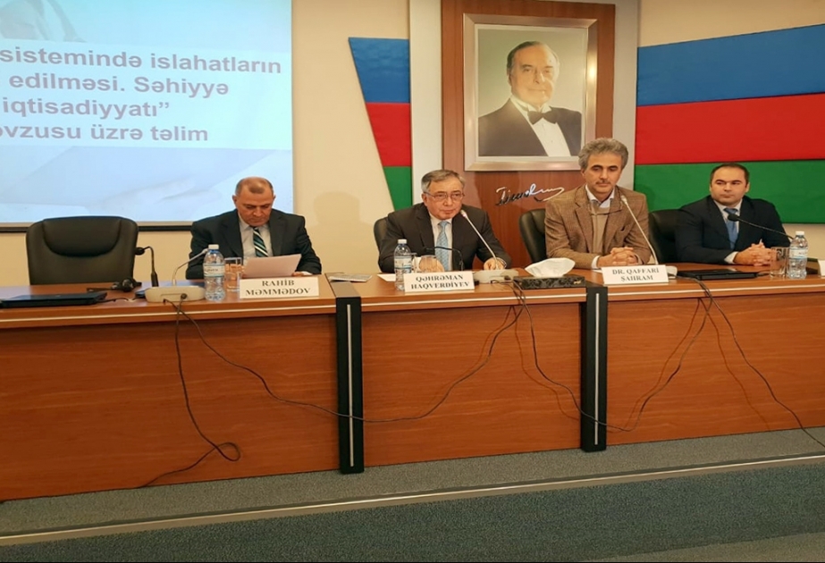 İctimai Səhiyyə və İslahatlar Mərkəzində təlim təşkil edilib