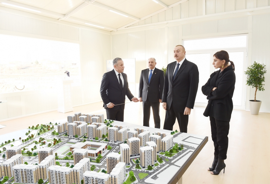 President Ilham Aliyev attended opening of Yasamal residential complex of State Housing Construction Agency VIDEO