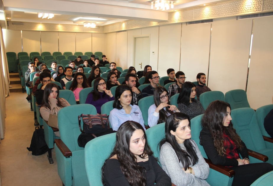 Memarlıq və İnşaat Universitetinin tələbələri üçün təlim keçirilib