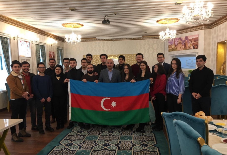 Ərzurumda azərbaycanlı tələbələrin bayram görüşü