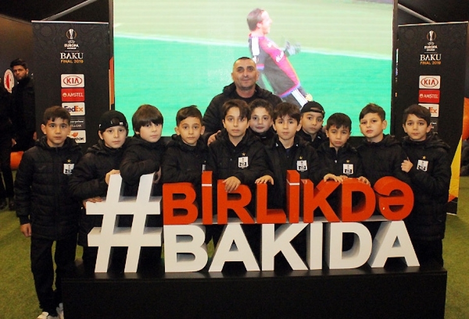 U-10 Liqasının iştirakçıları Bakıda “Avropa Liqası Muzeyi” ilə tanış olublar
