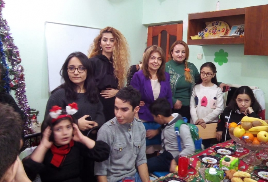 Autizimli uşaqlar üçün Yeni il şənliyi təşkil edilib