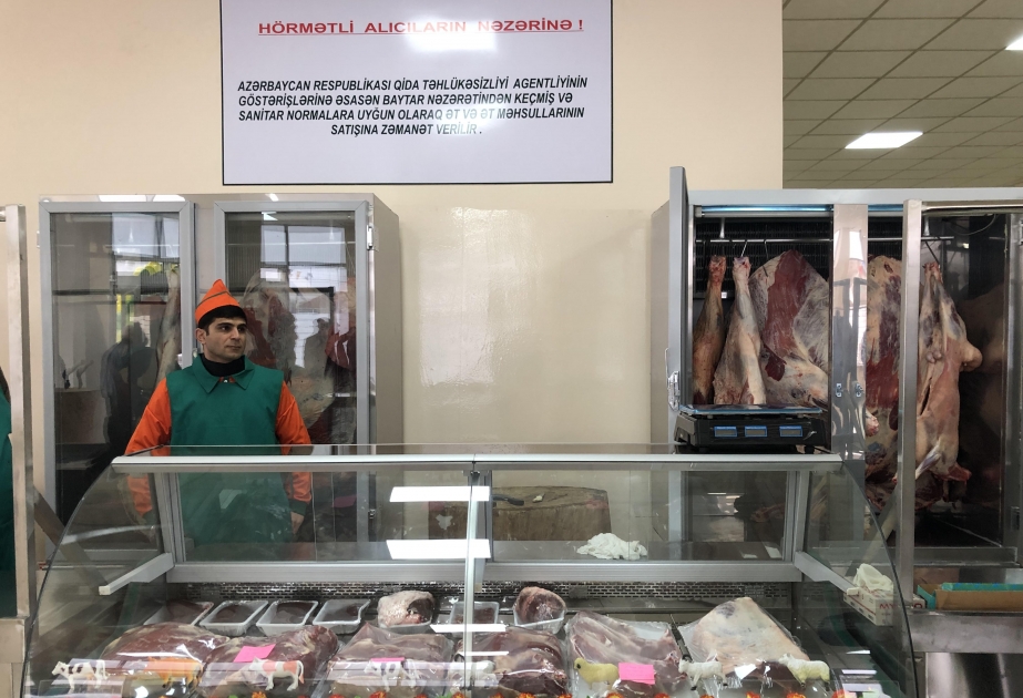 Müasir ət satışı məntəqəsi fəaliyyətə başlayır