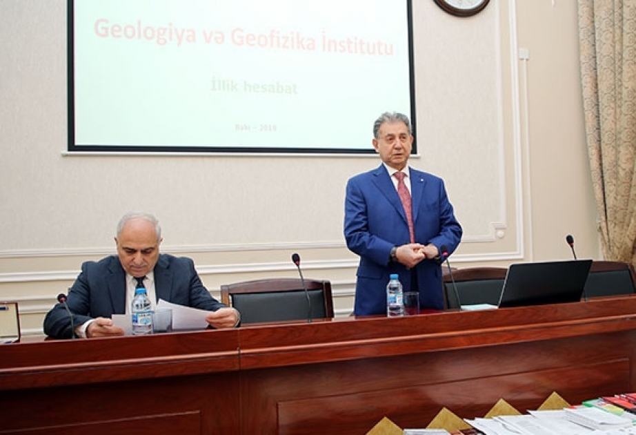 Geologiya və Geofizika İnstitutunda il ərzində uğurlu elmi nəticələr əldə oluub