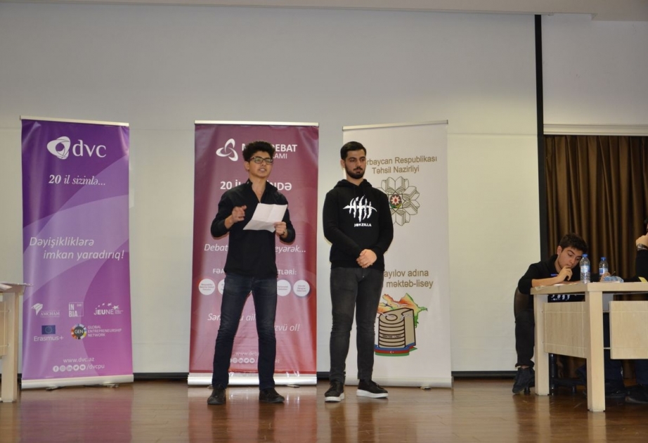 “Bakı Məktəblərarası Debat Forumu 2018” başa çatıb