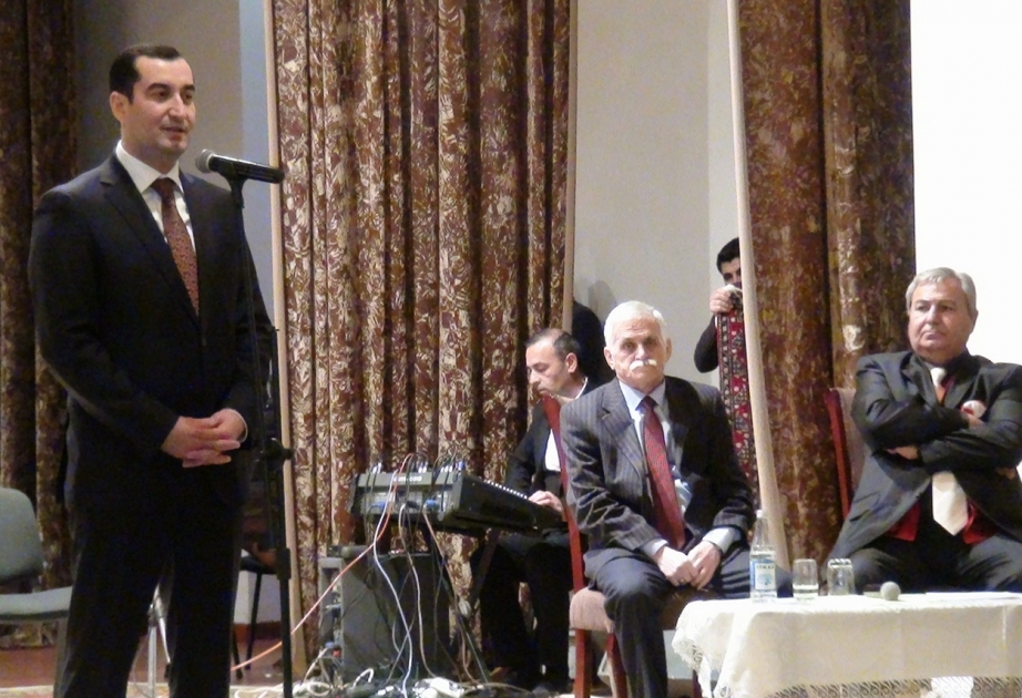 Şamaxıda Əməkdar İncəsənət Xadimi Ziyadxan Əliyevin anadan olmasının 70 illiyi qeyd edilib