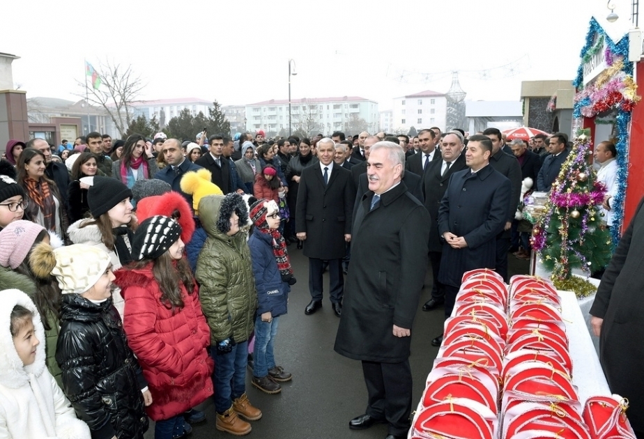 В Нахчыванской Автономной Республике проходят новогодние торжества