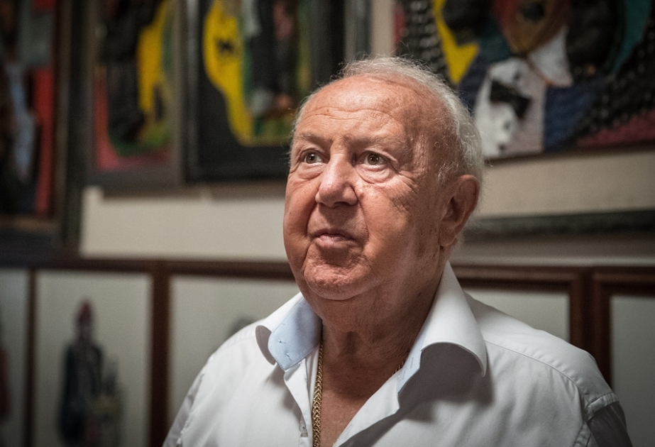 Görkəmli rəssam Zurab Sereteli 85 illik yubileyini qeyd edir