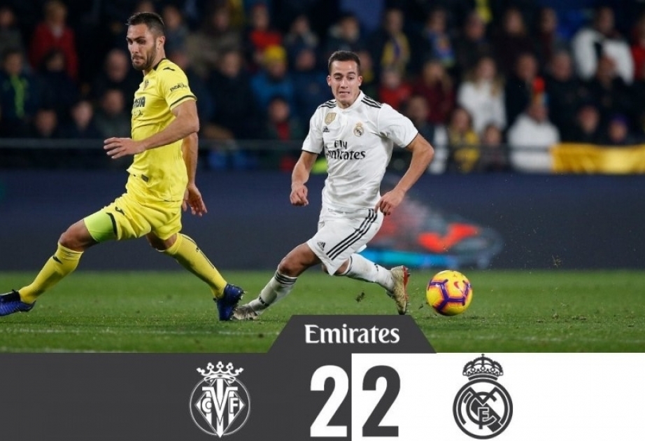 Cazorla scores 2 as Villarreal draws 2-2 with Real Madrid
