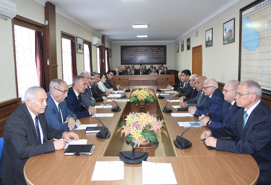 AMEA Naxçıvan Bölməsinin 2019-cu il üçün iş planı təsdiqlənib