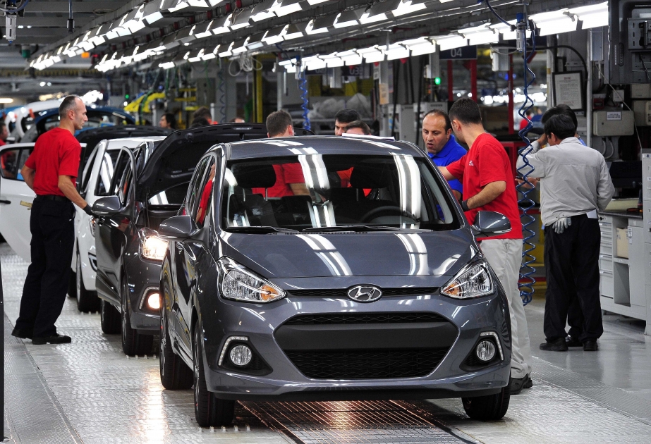 2018-ci ildə “Hyundai”nin Çexiyadakı zavodunun konveyerindən 300 mindən çox avtomobil buraxılıb