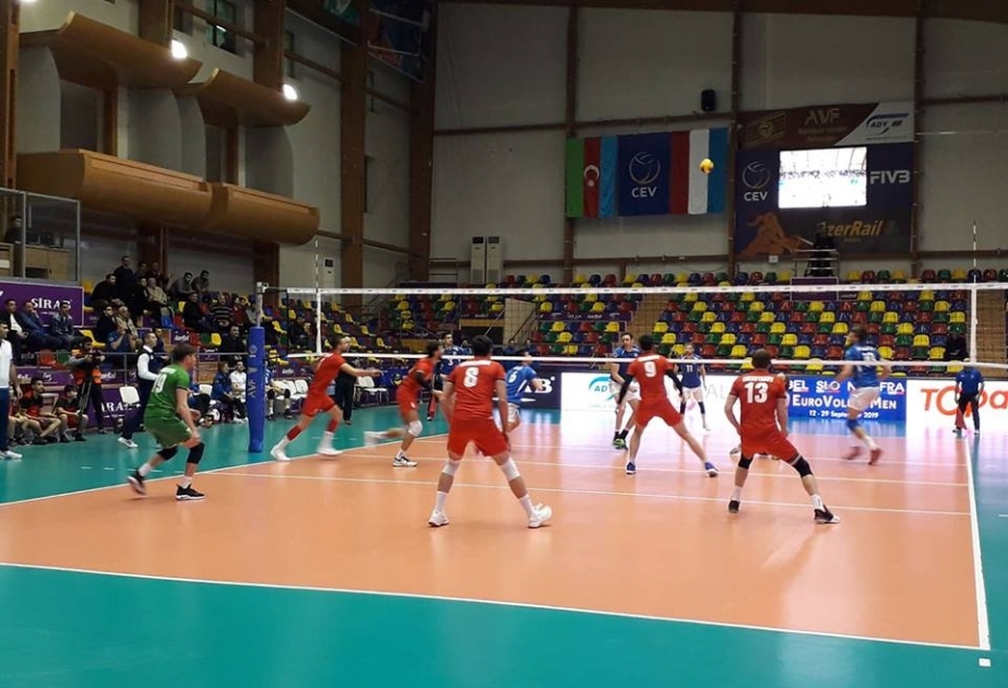 Azərbaycan- Lüksemburq voleybol oyunu başlayıb