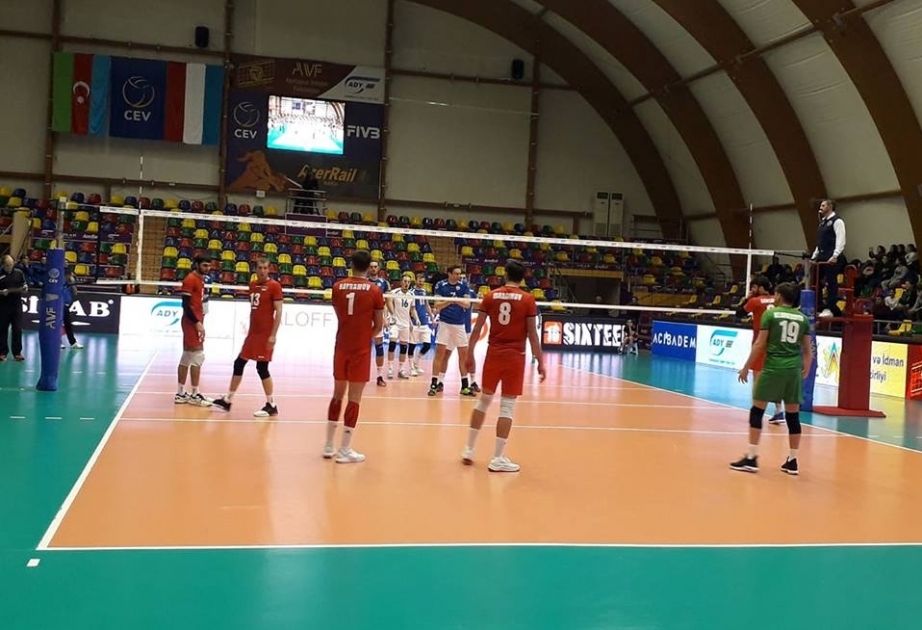 Мужская сборная Азербайджана по волейболу выиграла у команды Люксембурга