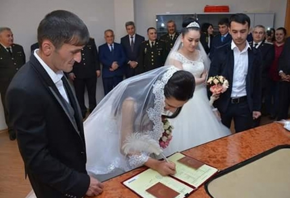 Ötən il Zaqatala şəhərindəki Heydər Əliyev Mərkəzində 346 nikah rəsmiləşdirilib
