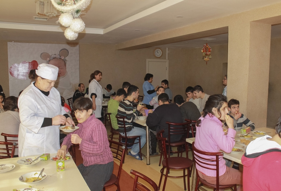 Şağandakı internat evi ziyarət olunub