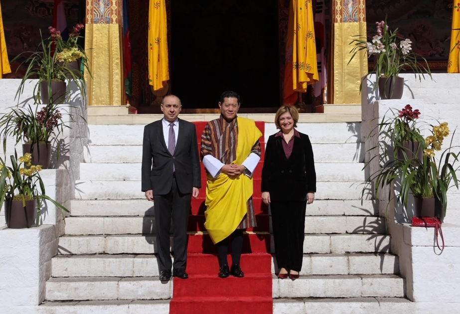 L’ambassadeur d’Azerbaïdjan remet ses lettres de créance au roi du Bhoutan