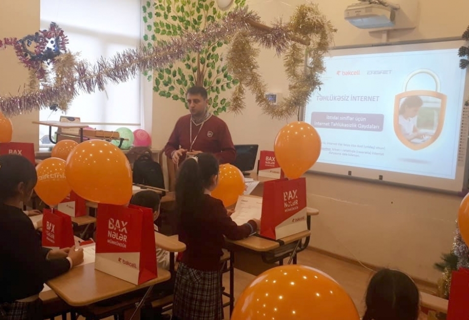 Bakcell обучает детей «безопасному интернету»