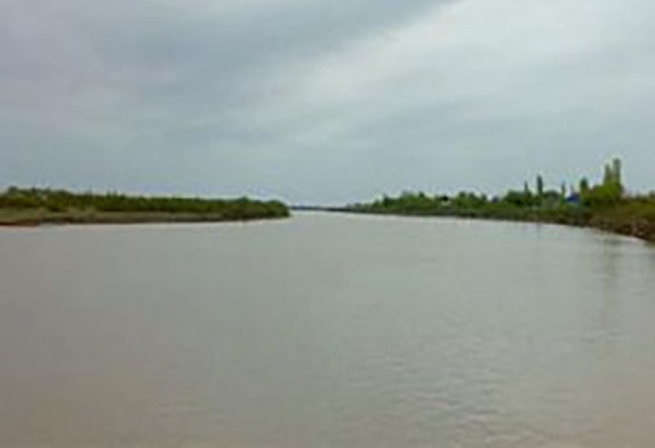 В нижнем течении реки Кура наблюдается понижение уровня воды