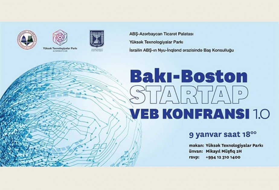 Azərbaycan startapları üçün “Bakı-Boston Startap Veb Konfransı 1.0.” təşkil ediləcək