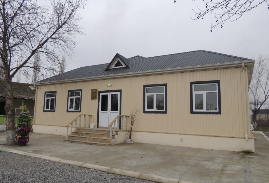 Tərtərdə modul tipli iki məktəb binası quraşdırılır