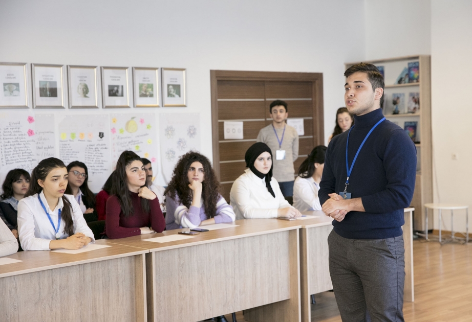 “ASAN Könüllüləri” Təşkilatının dəstəyi ilə “Gənc beyin” layihəsi həyata keçirilib