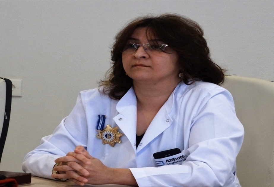 Руководитель медучреждения Азербайджана удостоена международной премии «Имя в науке»