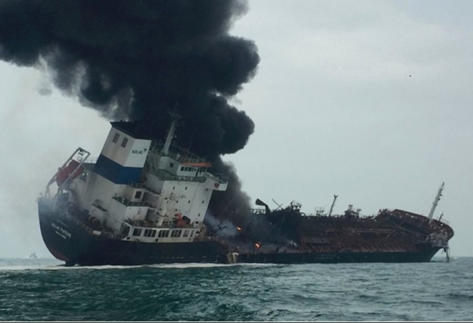 Explosion auf Öltanker nahe Hongkong