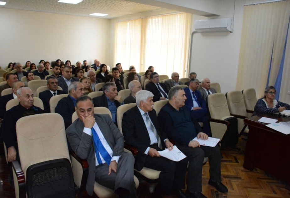 Riyaziyyat və Mexanika İnstitutunda elmi şuranın iclası olub