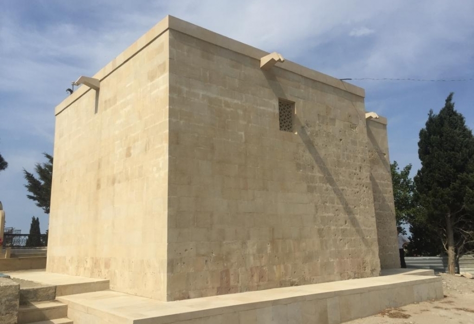 استكمال أعمال ترميم مسجد الحاج شهلاء (عام 787 ه) في باكو