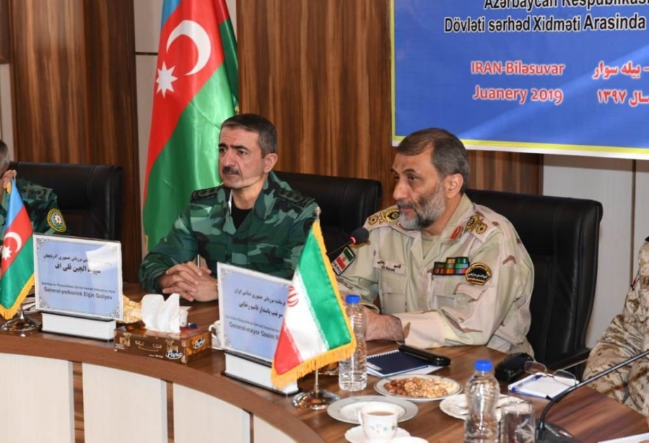 Azərbaycan ilə İran arasında sərhəd təhlükəsizliyinin təminatı məsələləri müzakirə olunub