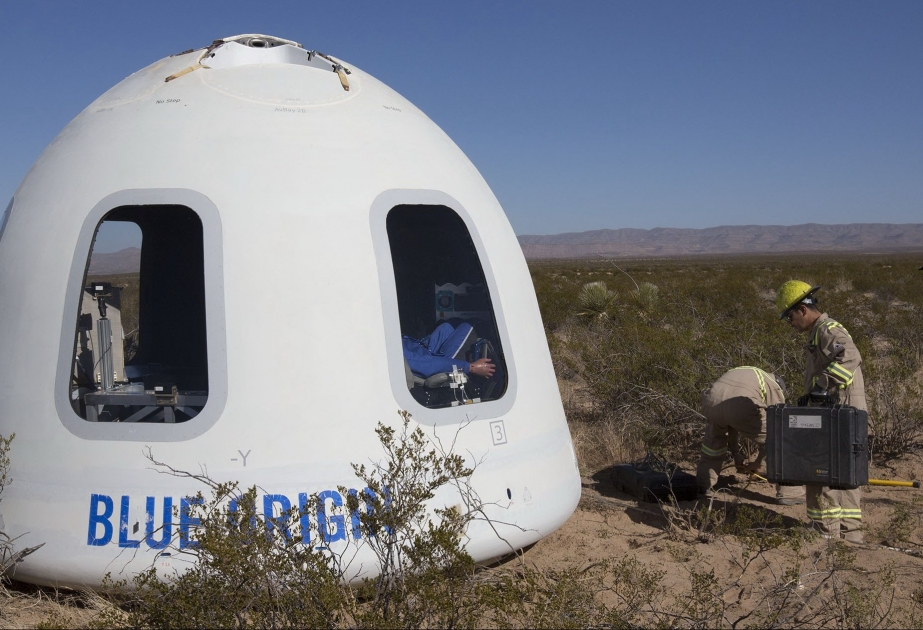 “Blue Origin” turistləri bu ilin əvvəlındə suborbital uçuşa yollamağı nəzərdə tutur