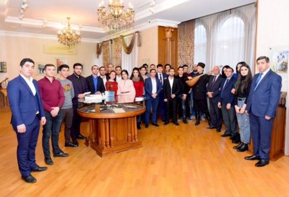 Tanınmış şair Nəsib Nəbioğlu ilə görüş təşkil edilib
