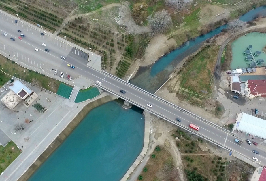 Bərdədə Tərtər çayı üzərində 126 metr uzunluğunda yeni körpü inşa edilib
