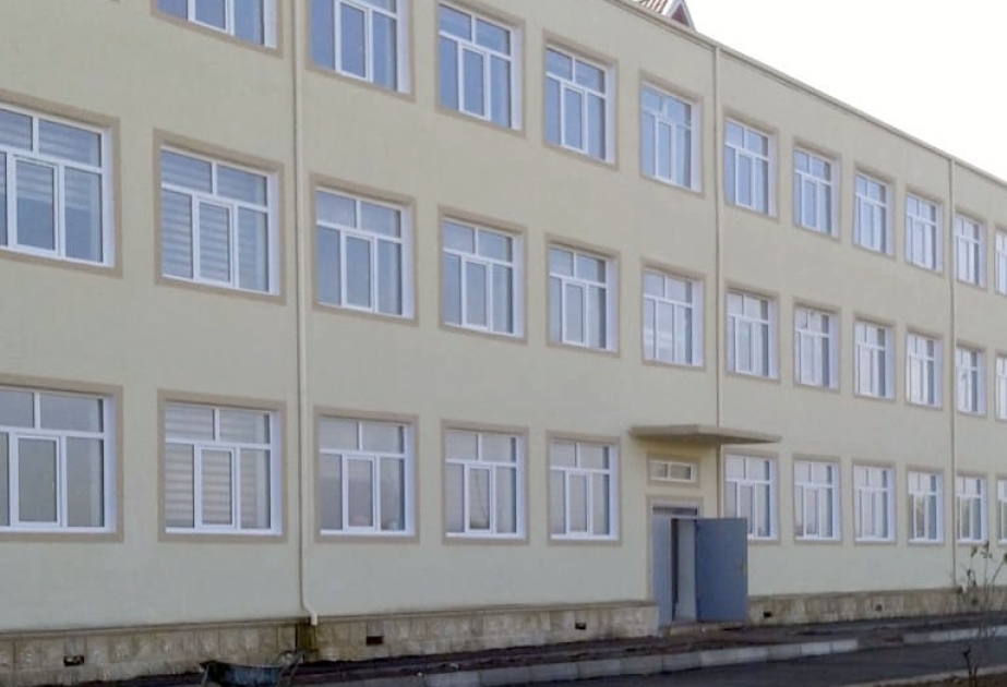 Sabirabadda kənd məktəbinin binasında aparılan əsaslı təmir işləri yekunlaşıb