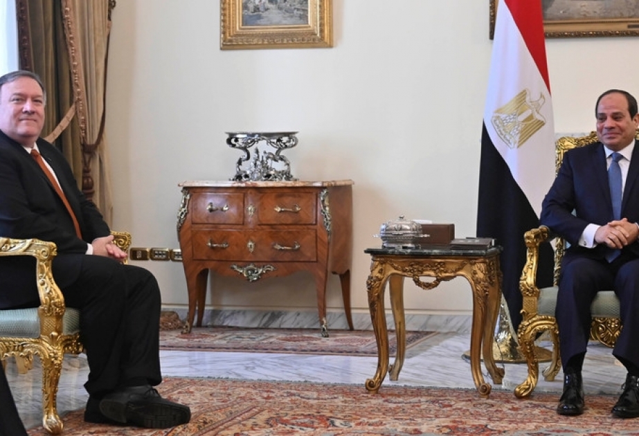 Президент Египта обсудил с главой дипломатии США стратегическое партнерство