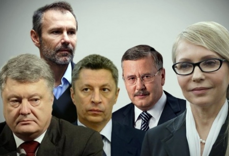 Ukraynada prezidentliyə namizədlərin növbəti reytinqi açıqlanıb