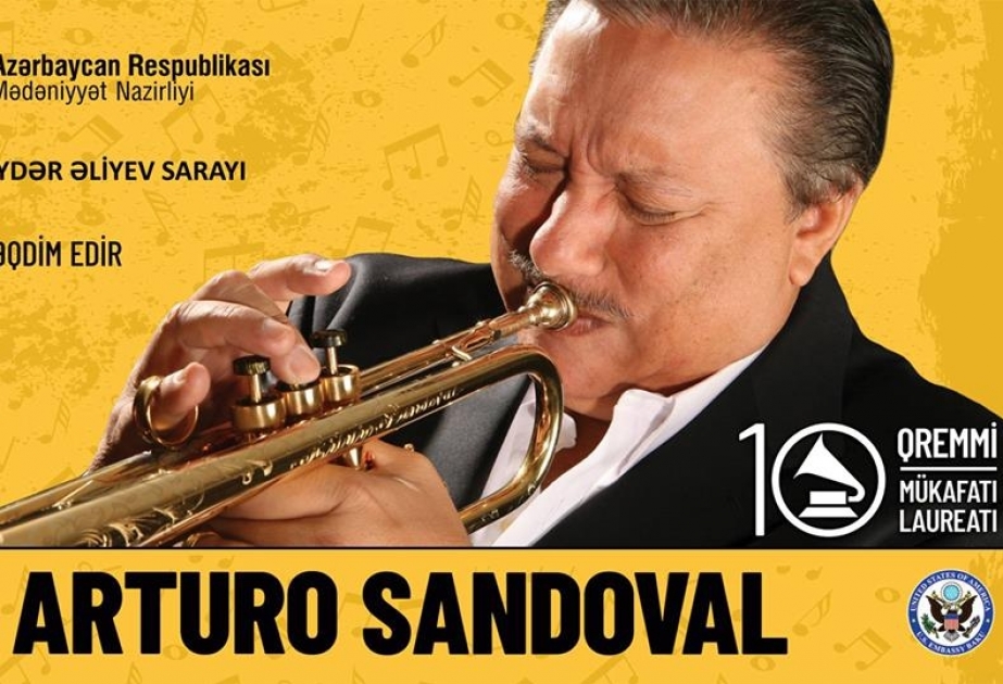 Arturo Sandoval Heydər Əliyev Sarayında konsert proqramı ilə çıxış edəcək