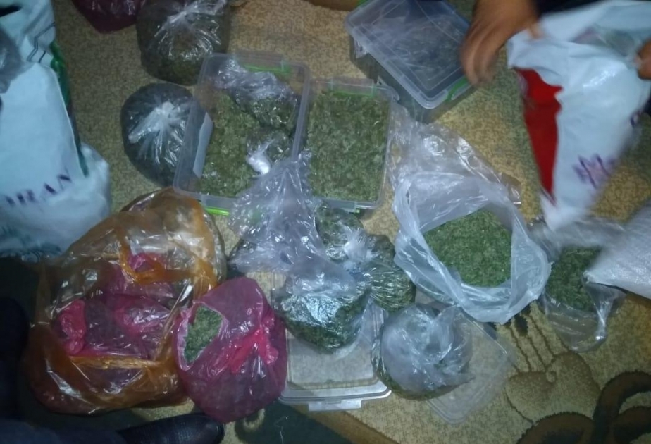 Yetmiş bir kiloqrama yaxın narkotik vasitə qanunsuz dövriyyədən çıxarılıb