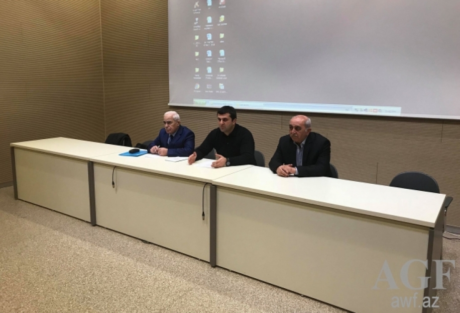 Güləş hakimləri və məşqçiləri üçün seminar keçirilib