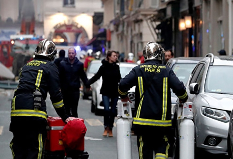Parisdə baş verən partlayış nəticəsində dörd nəfər həlak olub VİDEO