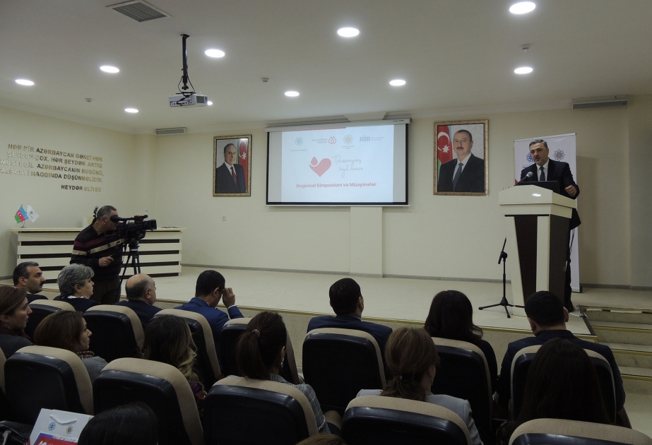 Şirvan şəhərində “Talassemiyasız həyat naminə” 3-cü regional simpozium keçirilib